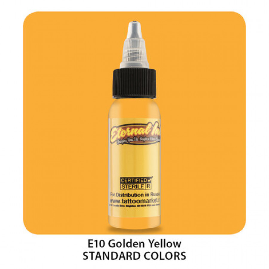 Тату краска Eternal Golden Yellow