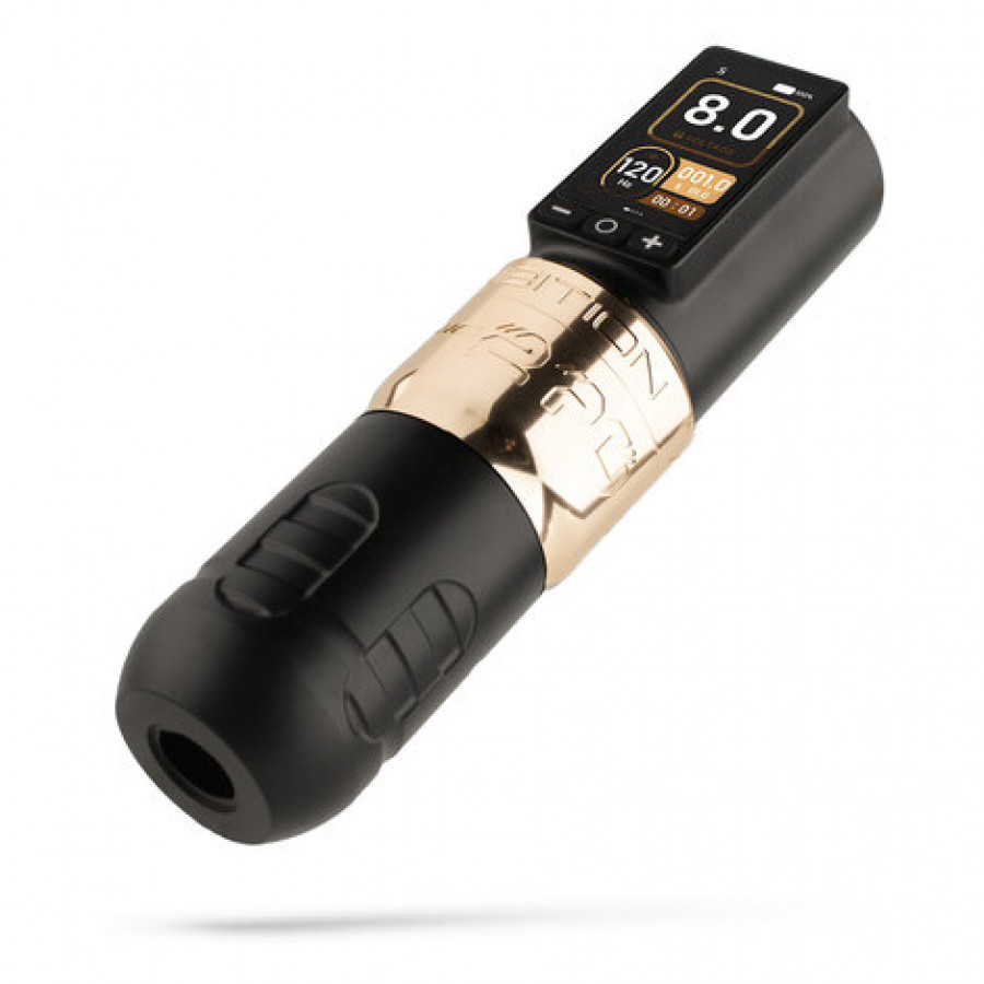 Беспроводная тату машинка Ambition Soldier 270 W Gold