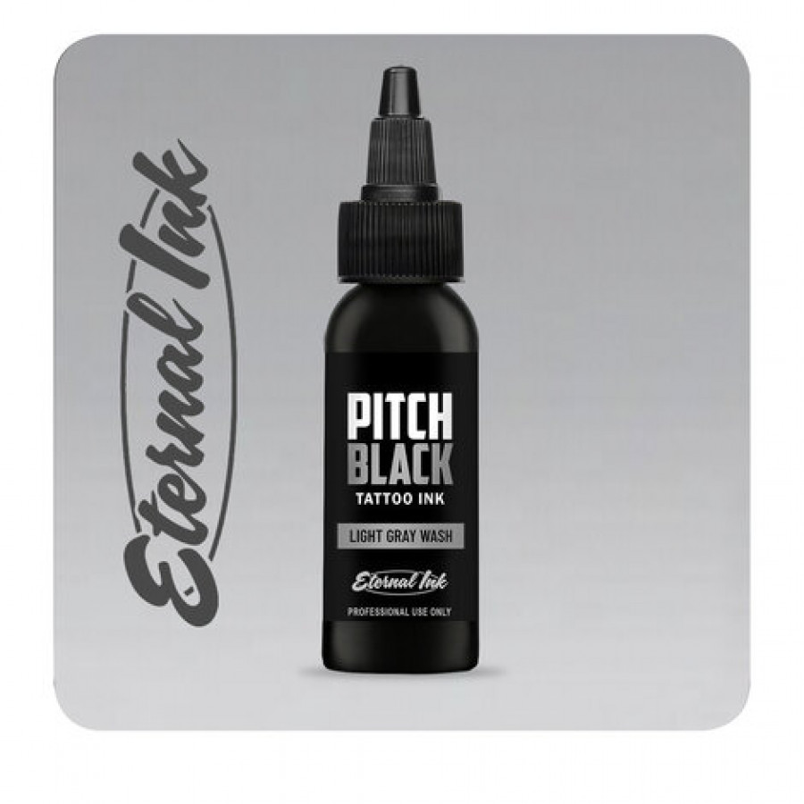 Тату краска Eternal Pitch Black Light Gray Wash