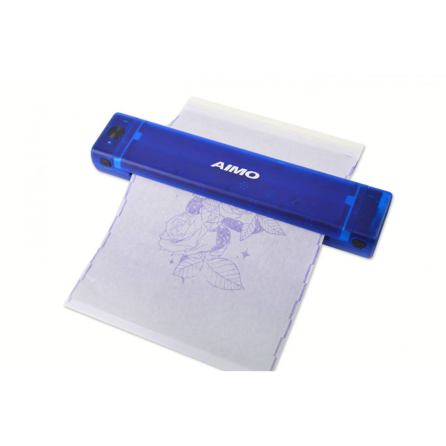 Беспроводной трансферный тату принтер Aimo Blue T08F Blue