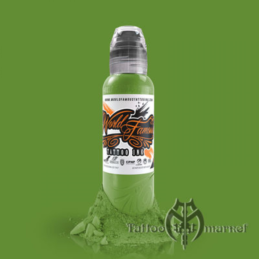Краска World Famous Tattoo Ink Iceland Green
