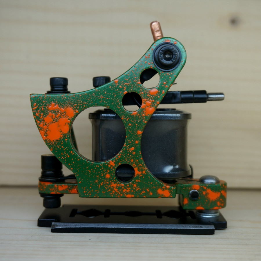 Контурная тату машинка Light Liner Green-Orange