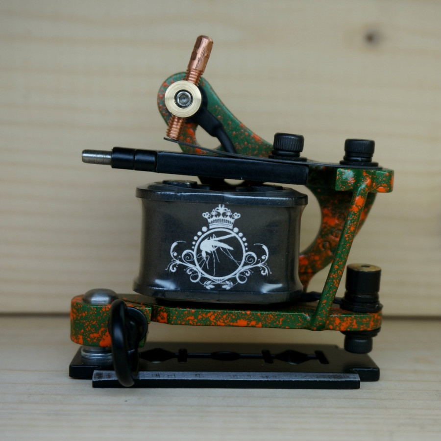 Контурная тату машинка Light Liner Green-Orange
