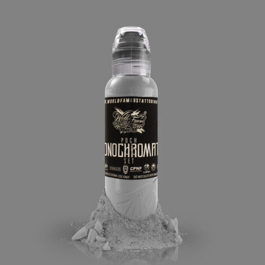 Краска World Famous Tattoo Ink Poch's Monochromatic - HB
