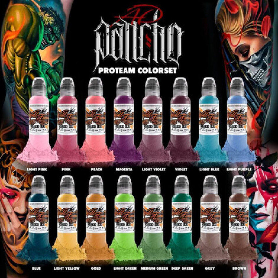 Краска World Famous Tattoo Ink Pancho - Blue