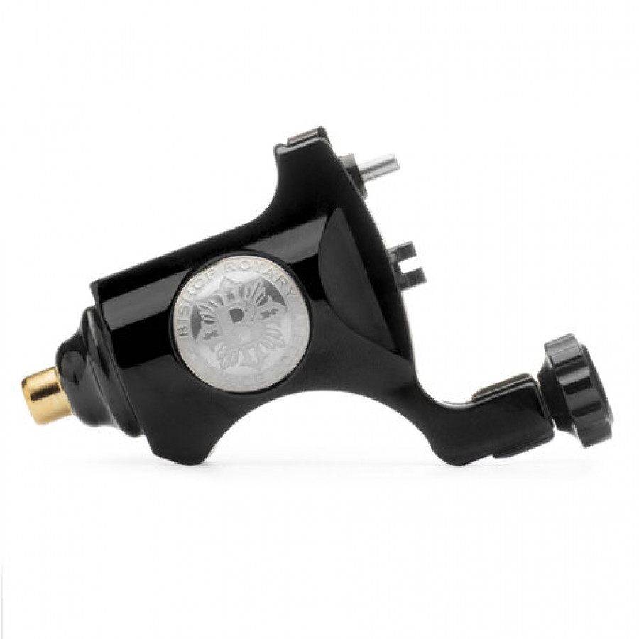 Роторная тату машинка Bishop Rotary V6 Graphite Black Ход 3.5 RCA